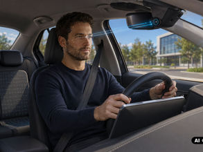 Wenn das Auto zurückschaut