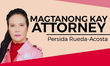 Persida Acosta, Atty. Persida Acosta, Magtanong Kay Attorney