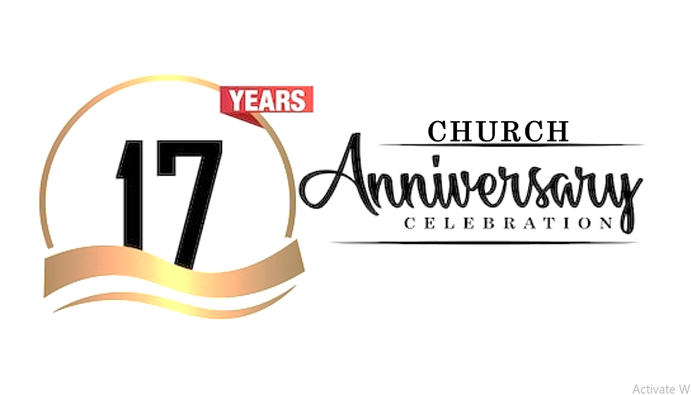 17th Church Anniversary
