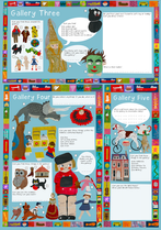 A children's museum trail created for the 'Museum of Childhood' in Edinburgh. by Alice Lila Batten