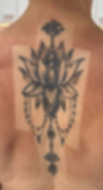 A great example of a well protected tattoo!