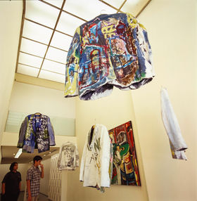 '' Is it hard to go or stay_ Or be yourself_ '' I'll Take My Jacket And I'll Go '' - '' Le