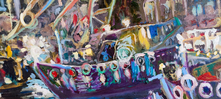 A Summer Night By
Göknil Gümüş Sungurtekin
Turkey
Painting, Oil on Canvas
Size: 100 W x 120 H x 3 D cm