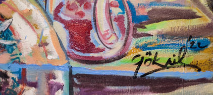 Unfinished Laughter, 2022
By Göknil Gümüş Sungurtekin, Turkey
Oil on Canvas
160x130cm