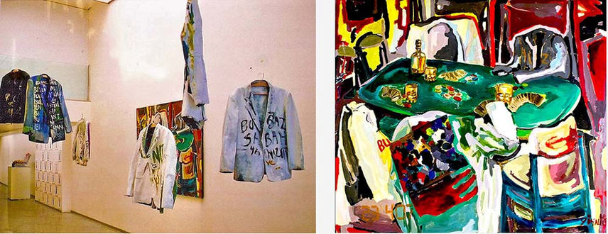 '' I'll Take My Jacket And I'll Go - Let the Last Comer Close The Door!'' Installation Gök