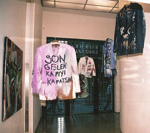 I'll Take My Jacket And I'will Go - Let the Last Comer Close The Door! Installation by Göknil Gümüş Sungurtekin