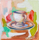 After Breakfast Coffee From Turkish Coffee Series, 2023
Göknil Gümüş Sungurtekin, Turkey
Oil on Canvas
15x15cm