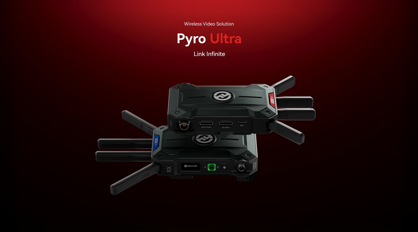 Hollyland Pyro Ultra 4K HDMI/SDI Wireless Video Transmission Systems