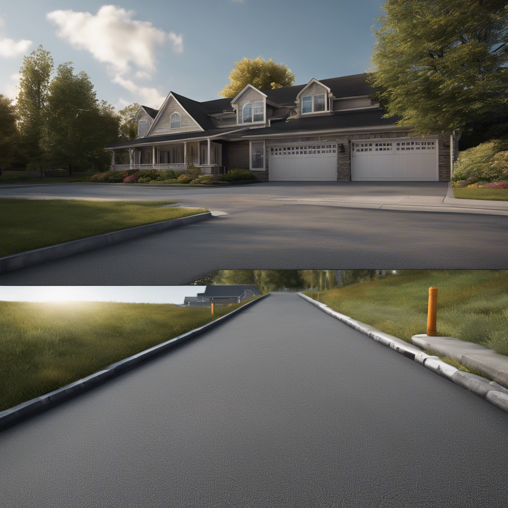 Seal Coated Driveway