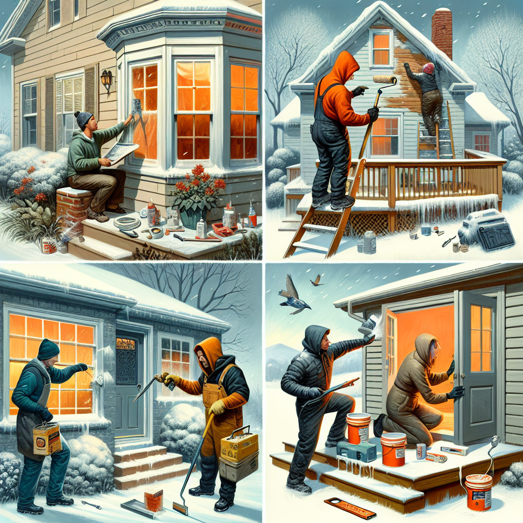 Do Exterior Home Maintenance Now Not in the Winter