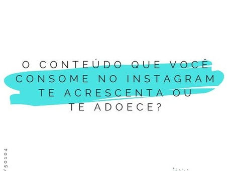 Que tipo de conteúdo você consome na internet?