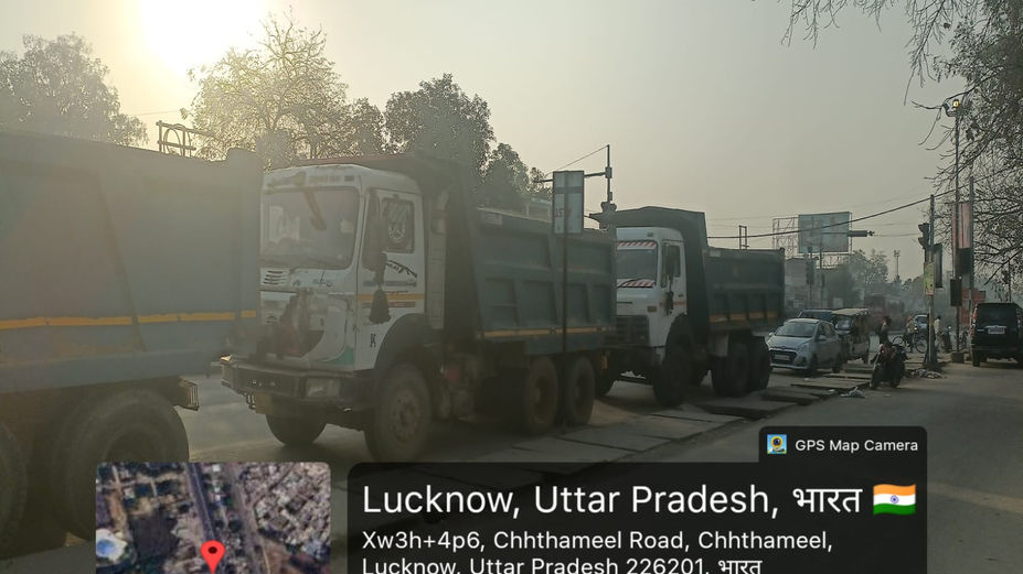 बीकेटी में अवैध खनन का भंडाफोड़, तहसील प्रशासन ने मारा बड़ा छापा