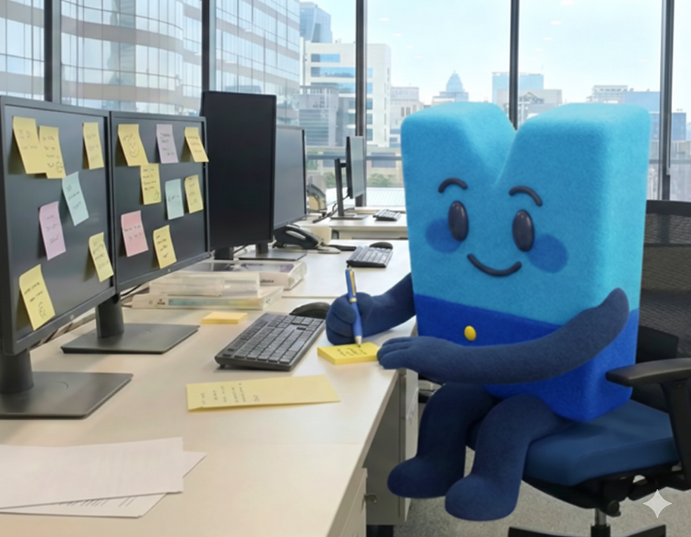 마스코트 노식, 첫 출근하다.