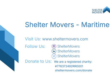 Our new partnership with Shelter Movers!