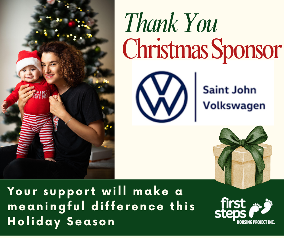 A special thank-you to Saint John Volkswagen for being a Christmas Sponsor! Your generosity is helping make the season brighter for our families.