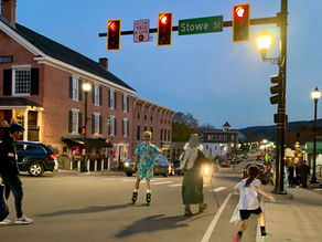 Halloween in Waterbury, VT