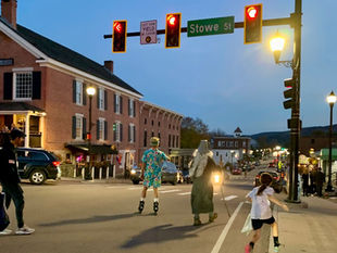 Halloween in Waterbury, VT