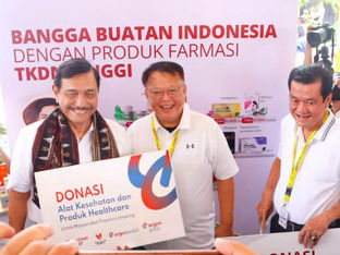 PT Medela Potentia Donasikan Alat Kesehatan untuk Masyarakat Lampung