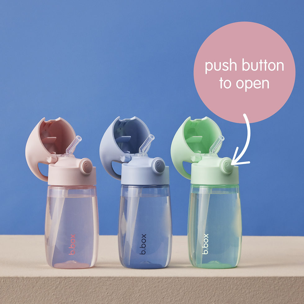 Thumbnail: b.box 380mL Drink Bottle Jnr. - Blush Crush