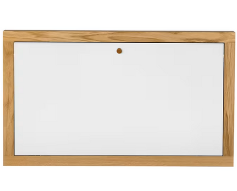 Bureau mural Maisons du Monde compact et design pour télétravailler dans son salon