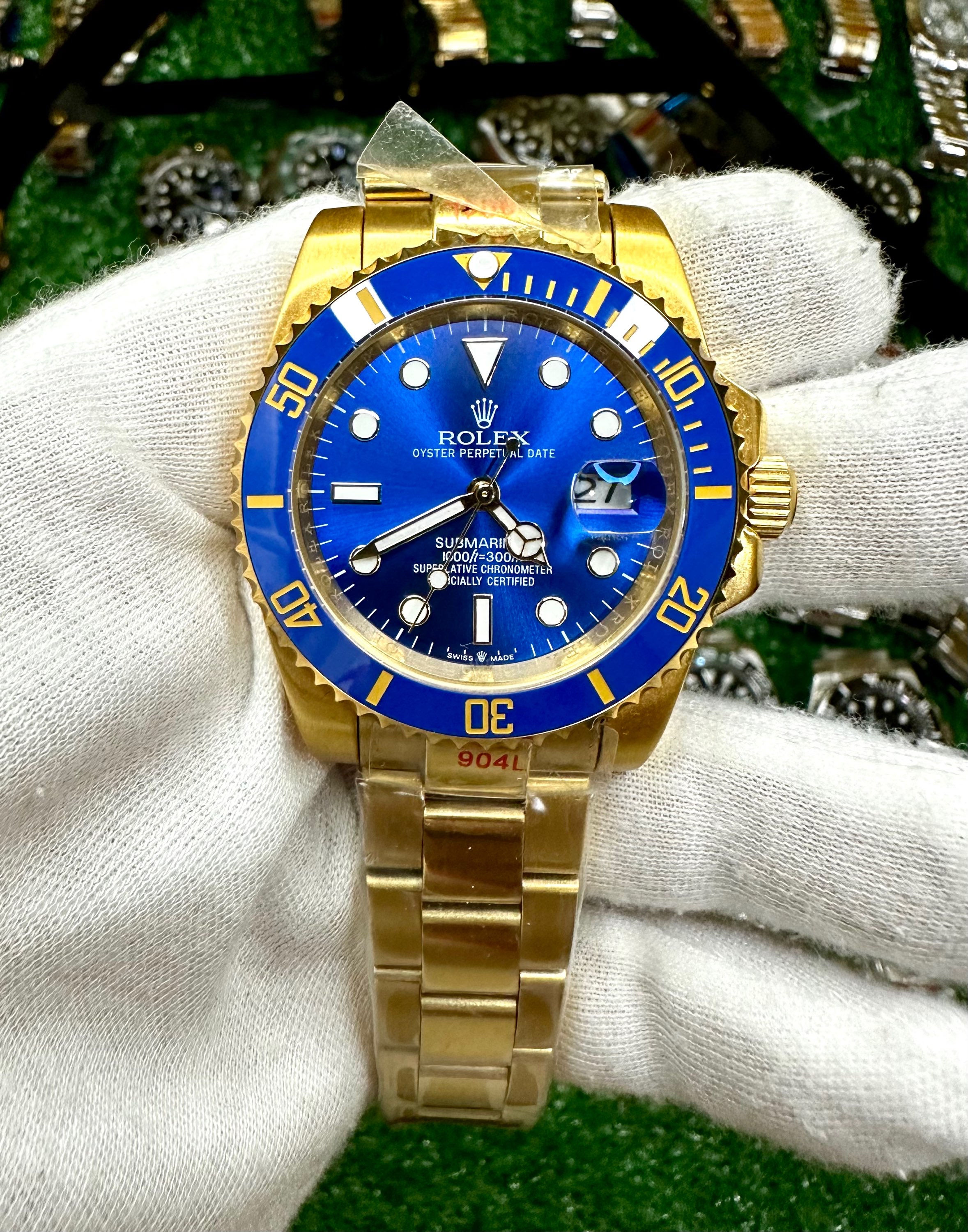 Submariner classic total oro giallo