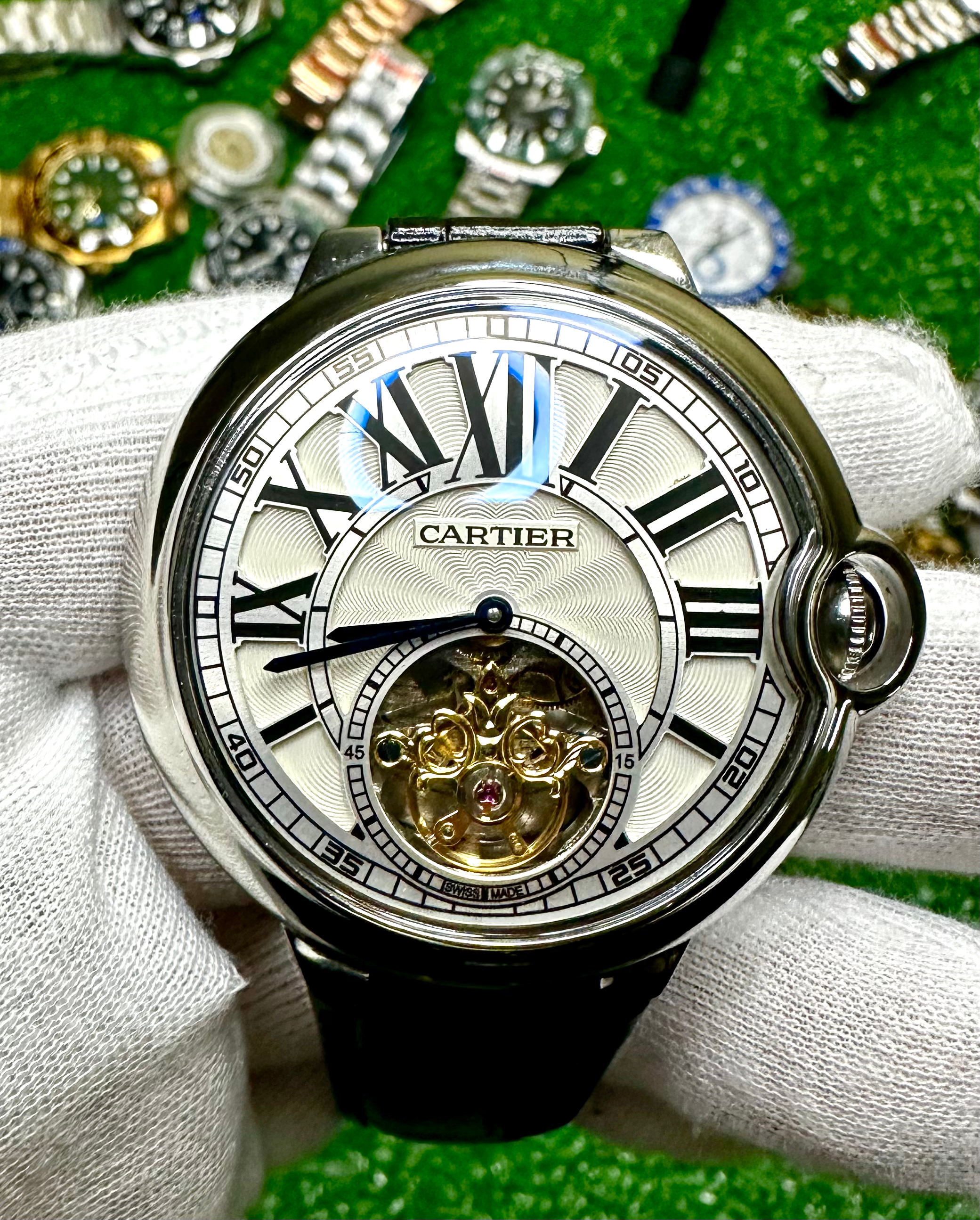 Ballon blue tourbillon 