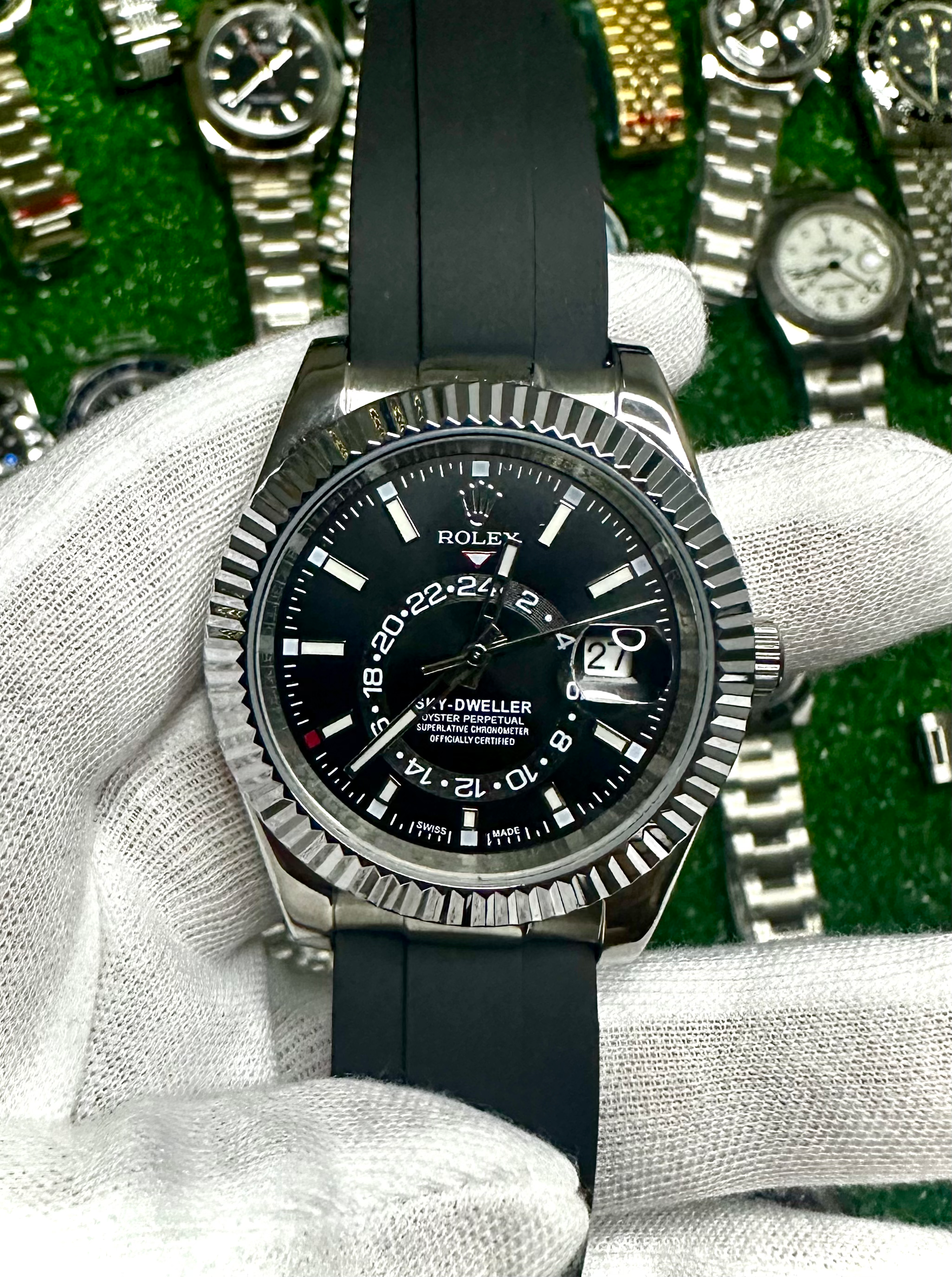 Sky dweller oysterflex