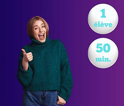 Cours d'appui individuel de vacances