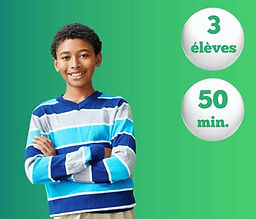 Cours d'appui semi-privé de vacances