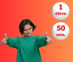 Cours d'appui individuel de vacances