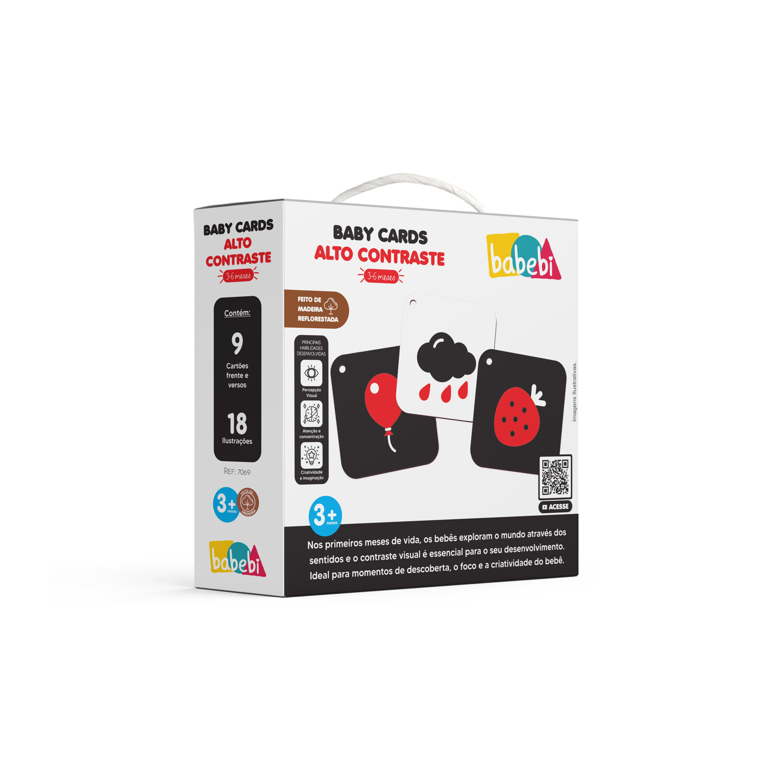 BABY CARDS ALTO CONTRASTE (3-6m)