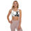 Thumbnail: X Black & White Padded Sports Bra