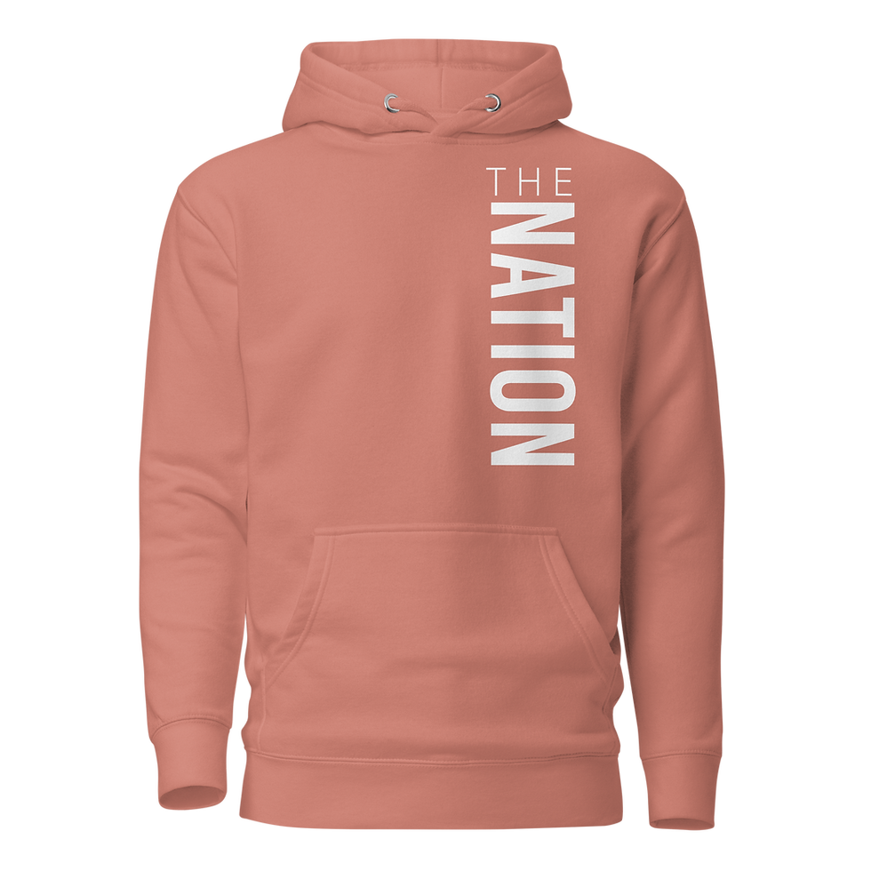 Thumbnail: Nation Vertical Text Hoodie