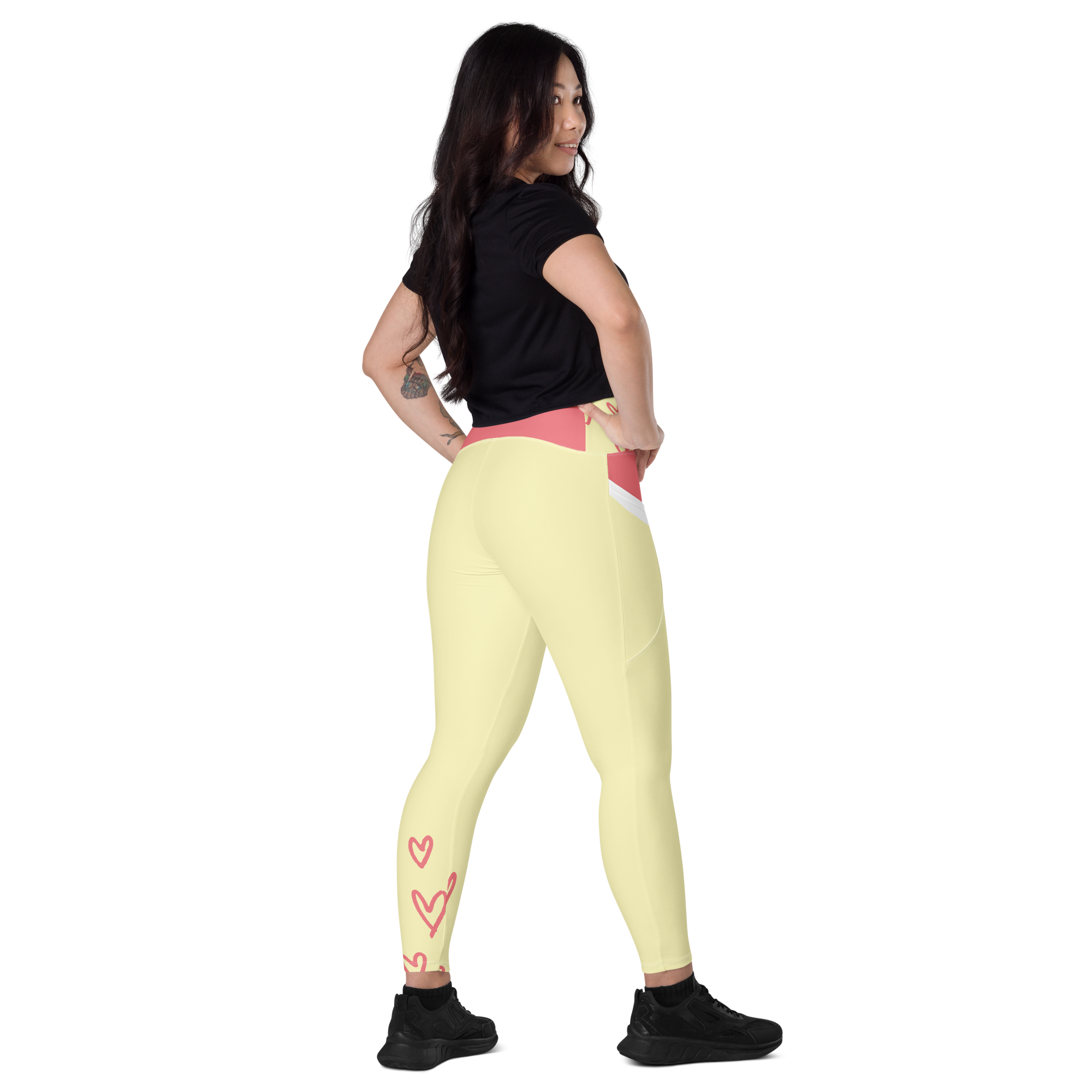 Yellow Springtime Leggings