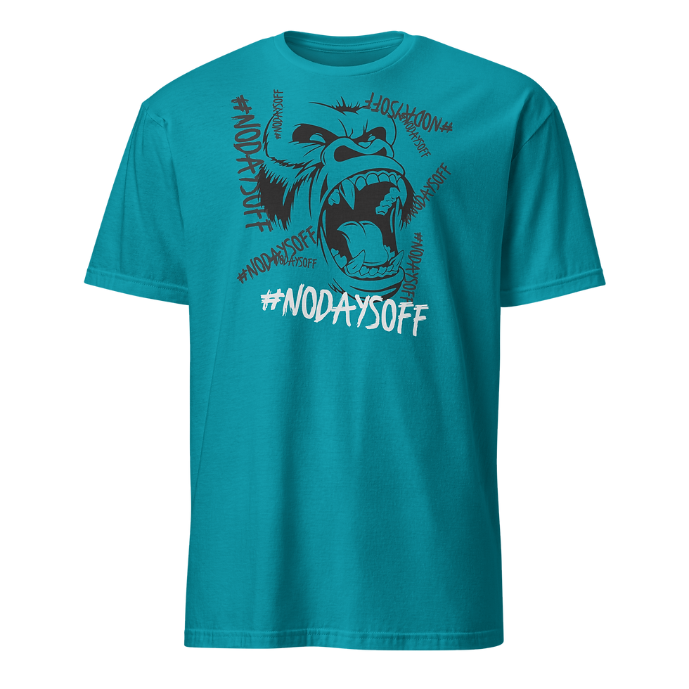 Thumbnail: #nodaysoff White Lettering Tee