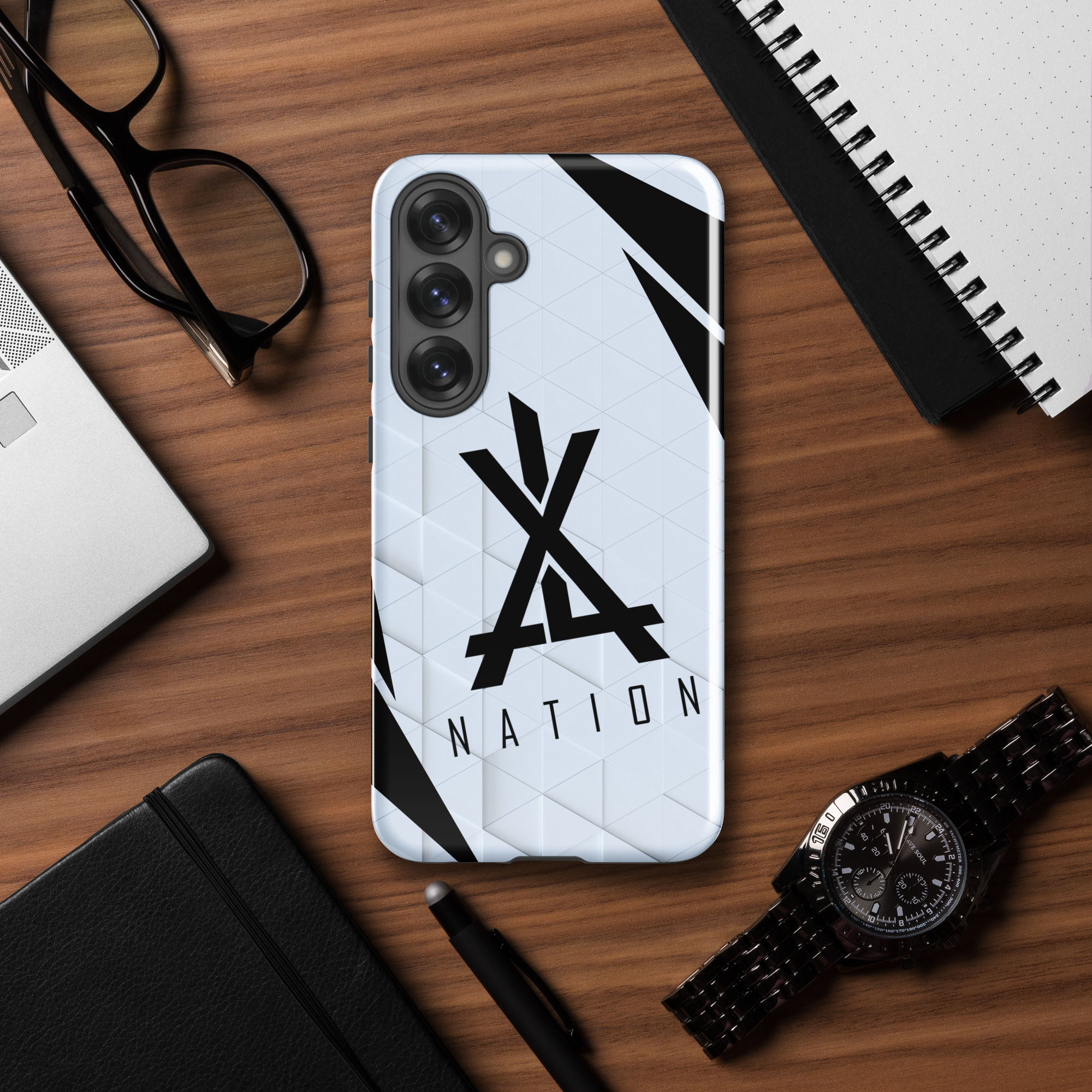 X White Tri Tough case for Samsung®