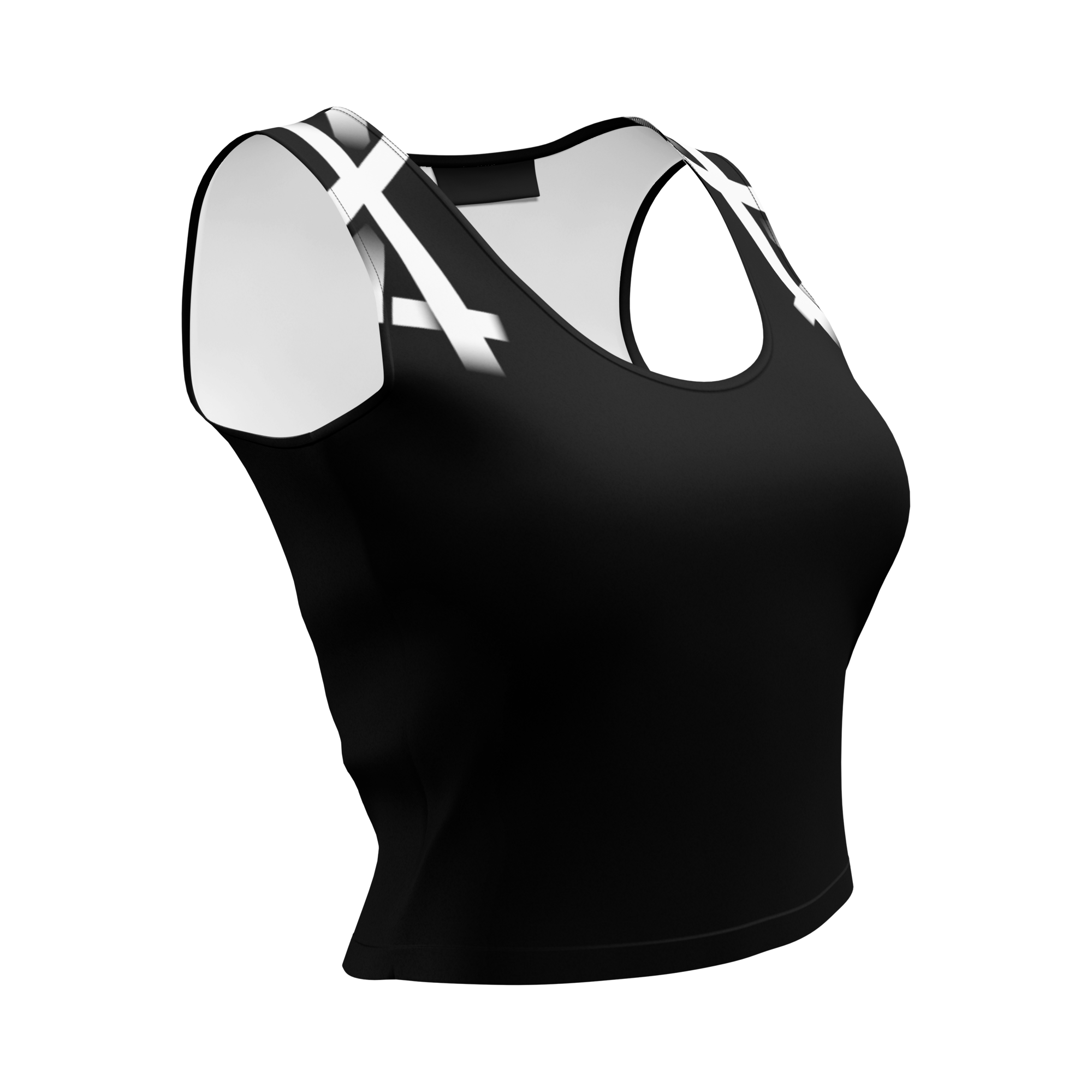 B&W Classic Crop Tank