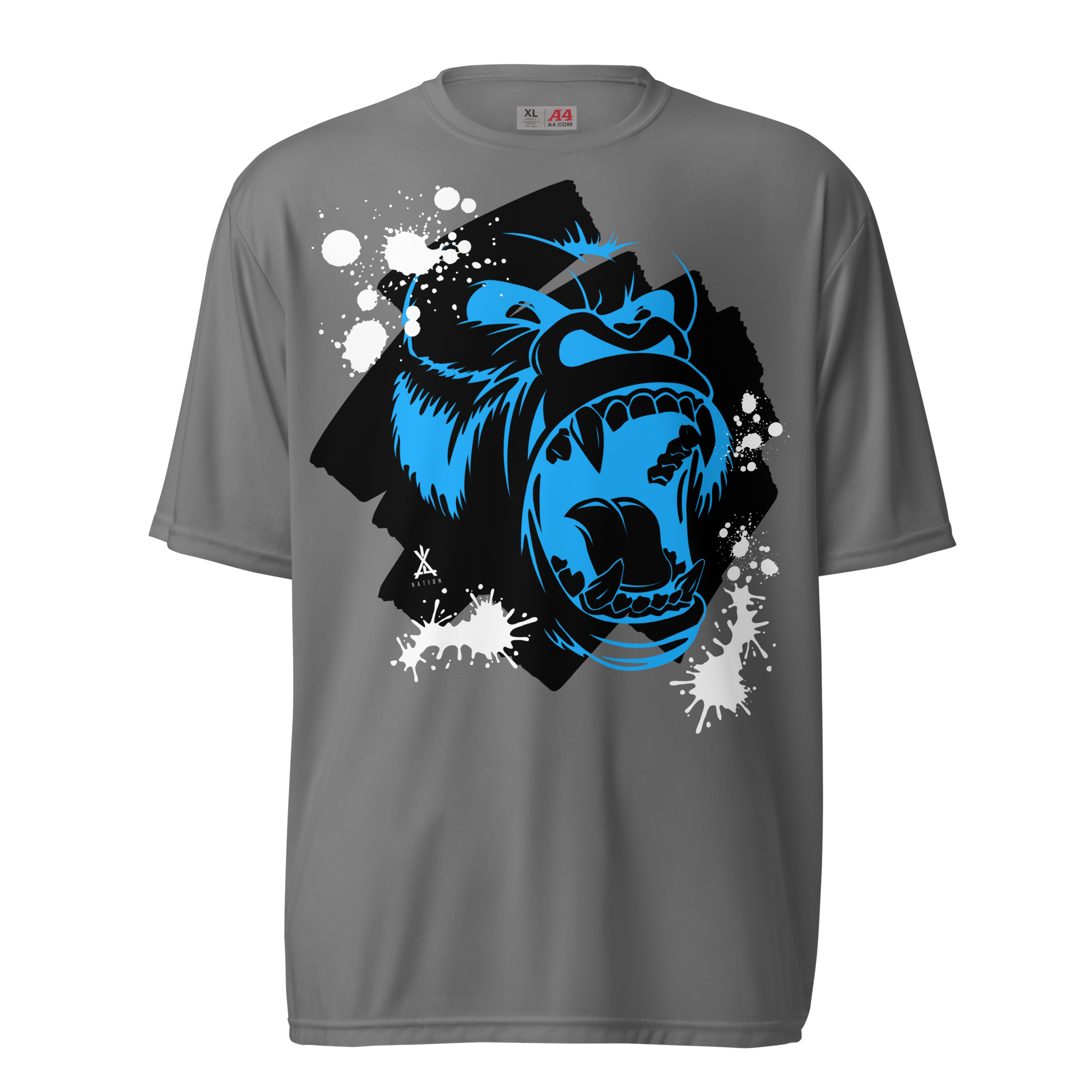 X Unleash Gorilla Performance Tee Blue