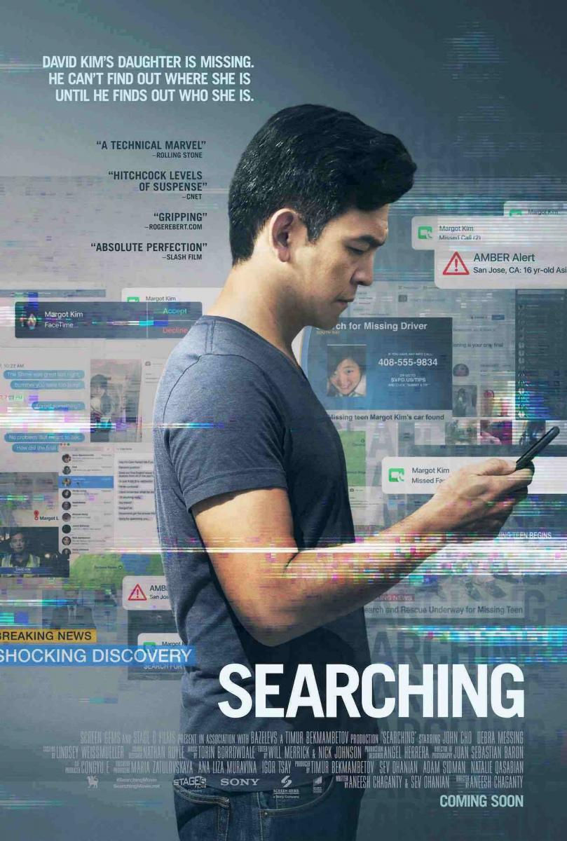 “Searching”: Suspenso en donde las redes sociales son protagonistas