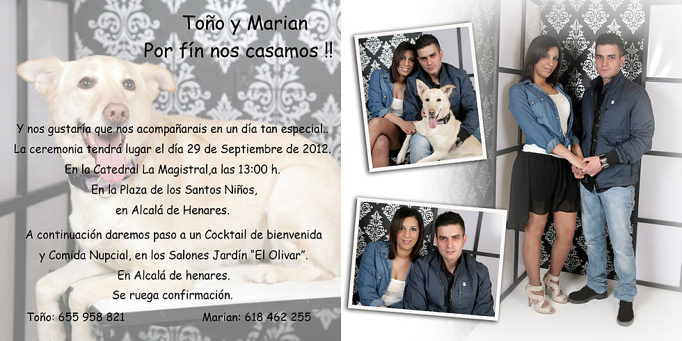 CARA B TOÑO Y MARIAN