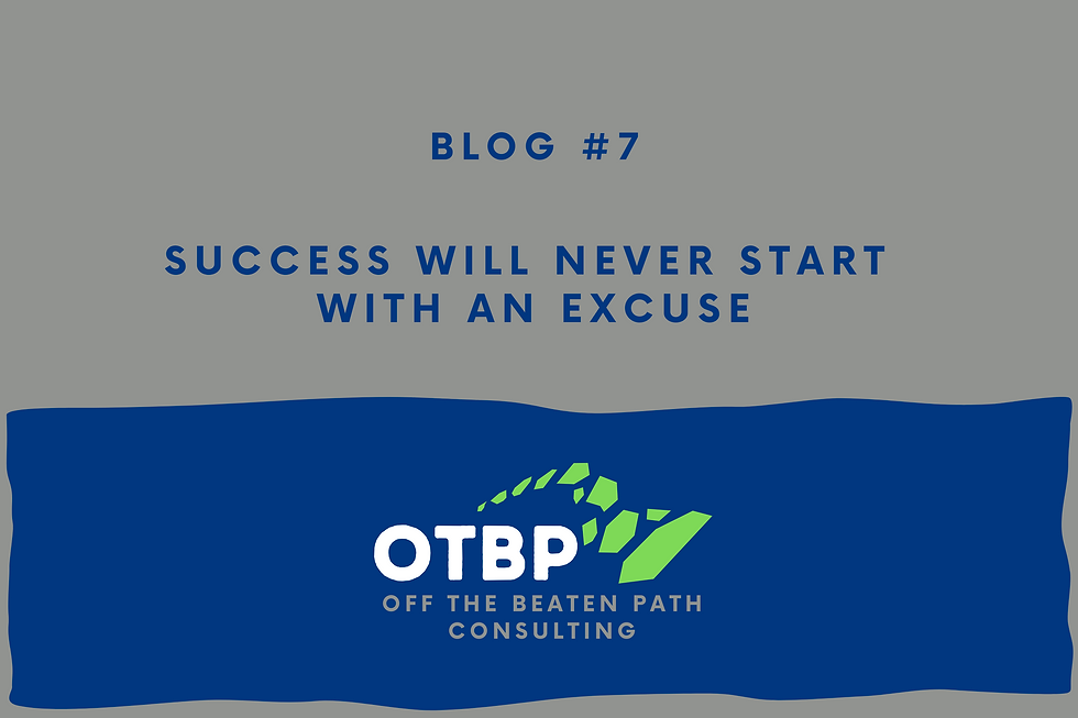 Gray background with title of blog. Blue splash of color on bottom with company logo.