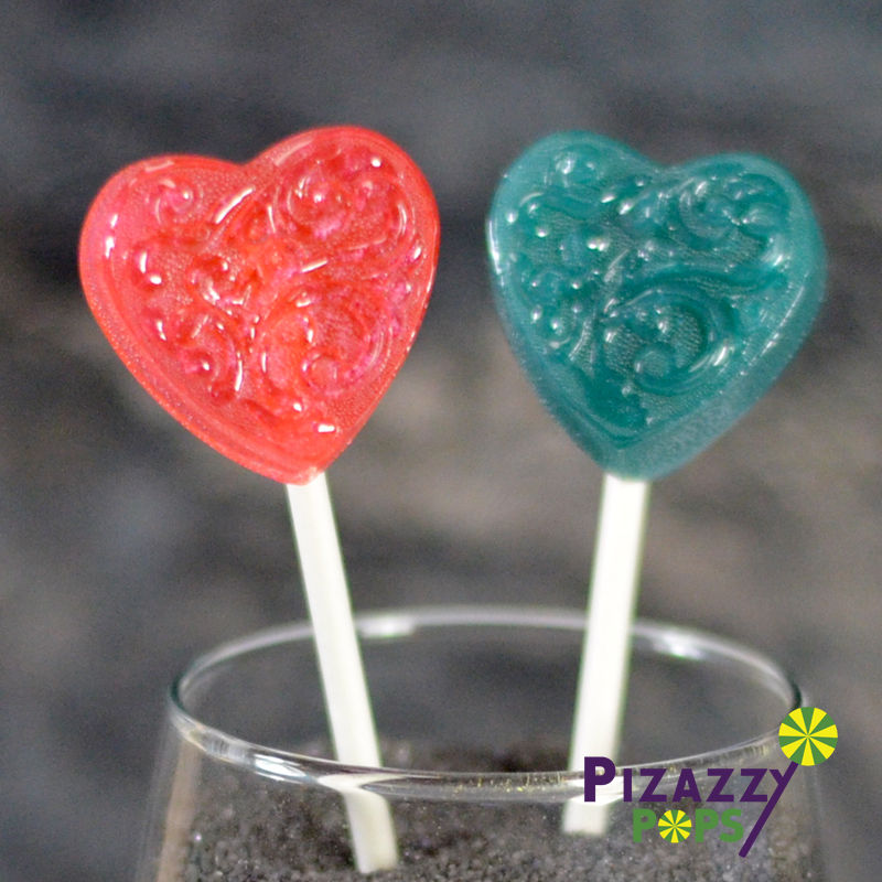 Thumbnail: Fancy Heart ~ Sugar Free ~ 6 Pack