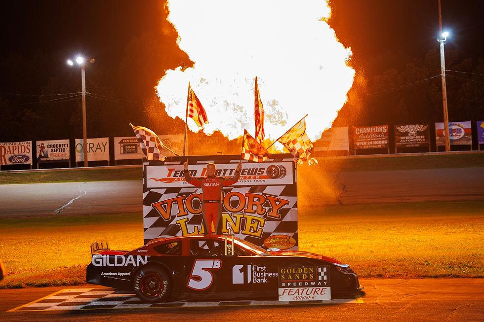 John Beale - Feature Win - Golden Sands Speedway - August 15th 2025.