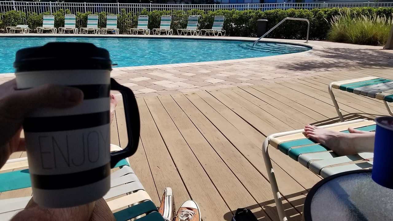 My last pool day in the Burg
