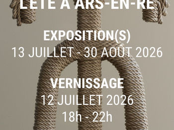 Exposition avec la Galerie Zèbres | ARS-EN-RÉ