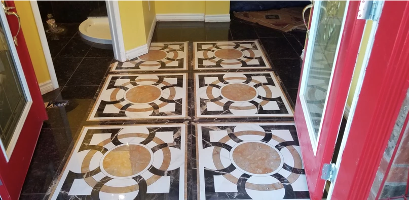 Padló Burkolása, Előszoba felújítása