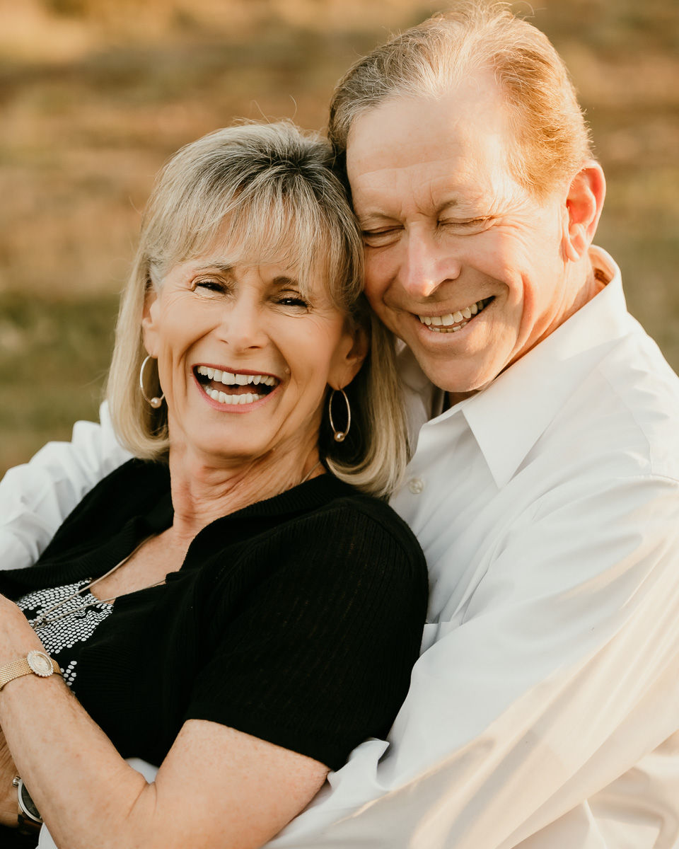 Couples photo session at the park in San Diego