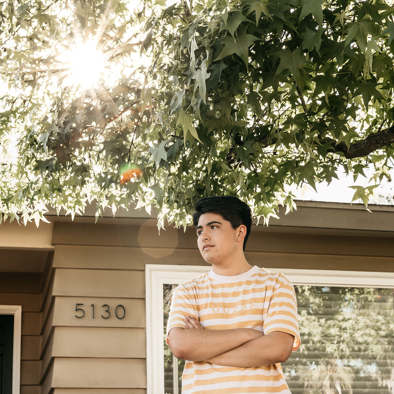 Family Photos on the front porch