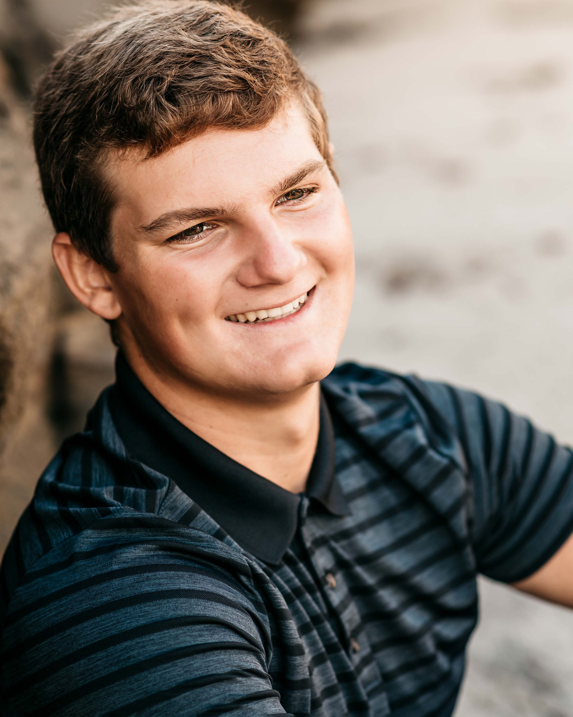 senior photos at Windansea