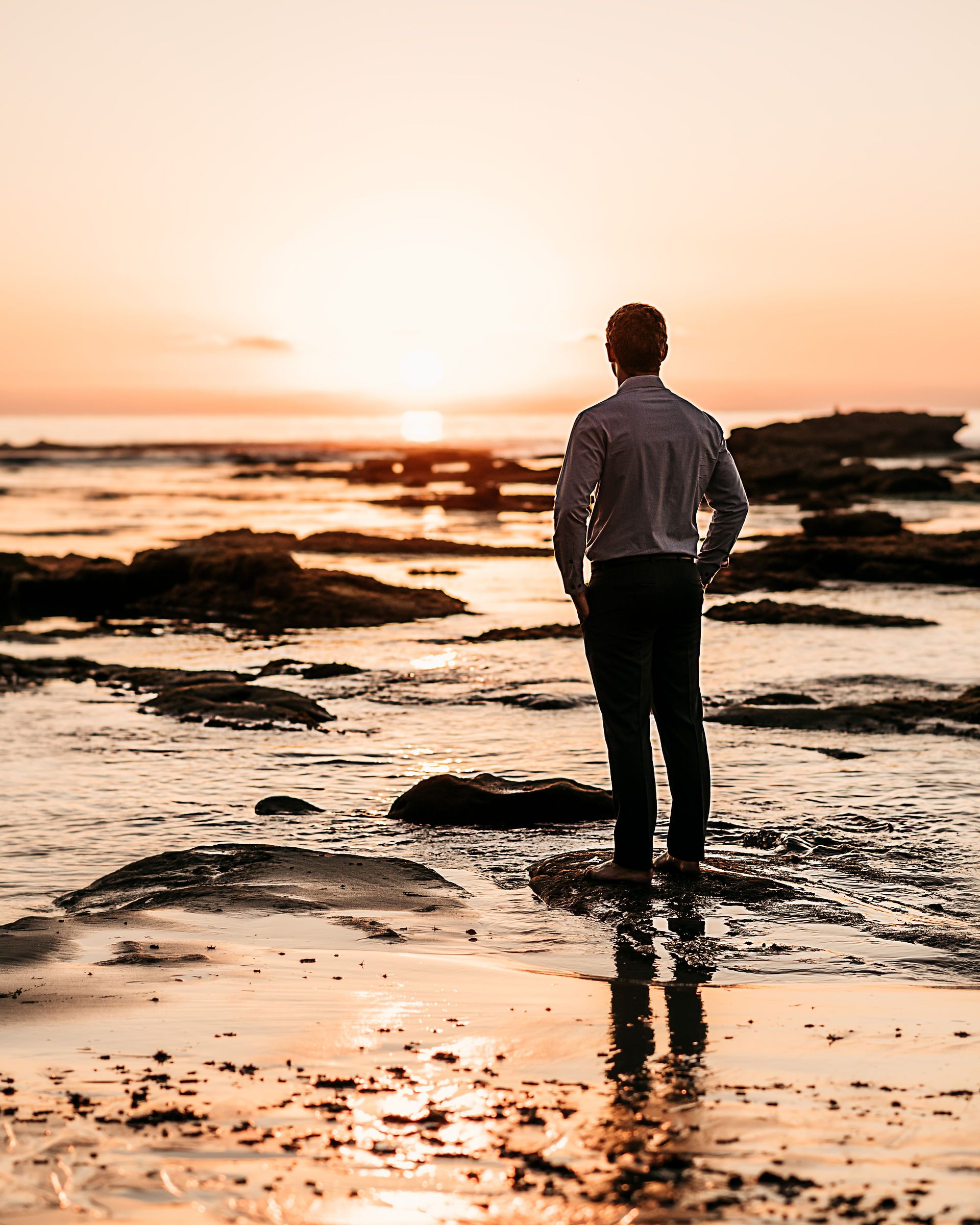 senior photos at Windansea